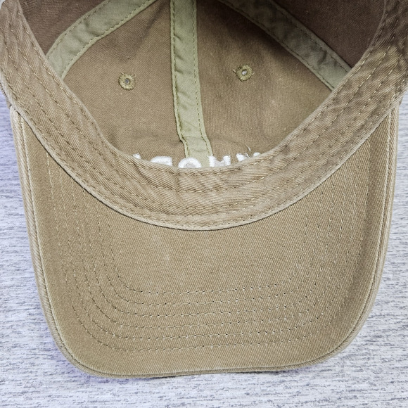 Vuori Ball Cap Strapback Unisex Camel Beige Logo Dad Hat Outdoor Embroidered NWT - Picture 7 of 15